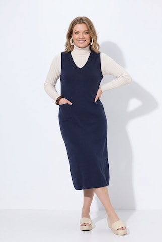 Ulla Popken Knit dress in Blue