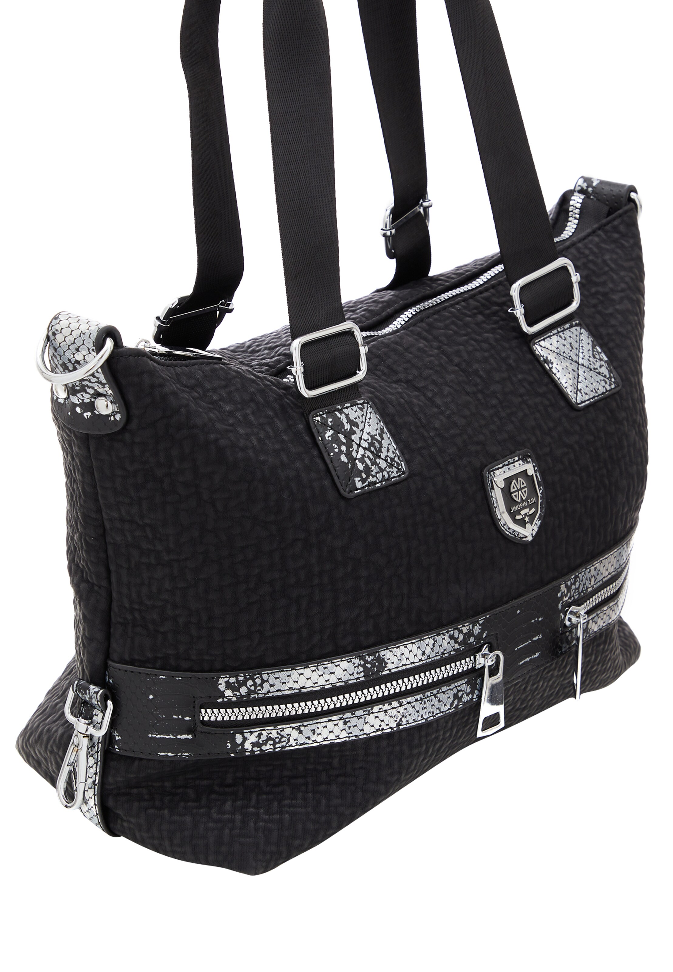 NAEMI - Mala de ombro em preto