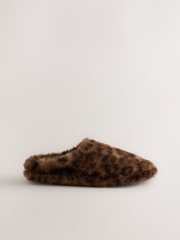 Next - Zapatillas de casa en marrón