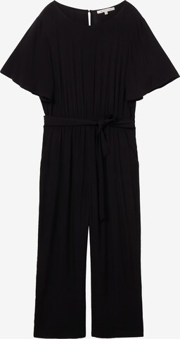 Tuta jumpsuit di TOM TAILOR DENIM in nero: frontale