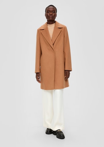 s.Oliver BLACK LABEL Between-Seasons Coat in Orange