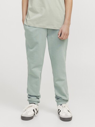 Coupe slim Pantalon Jack & Jones Junior en vert : devant