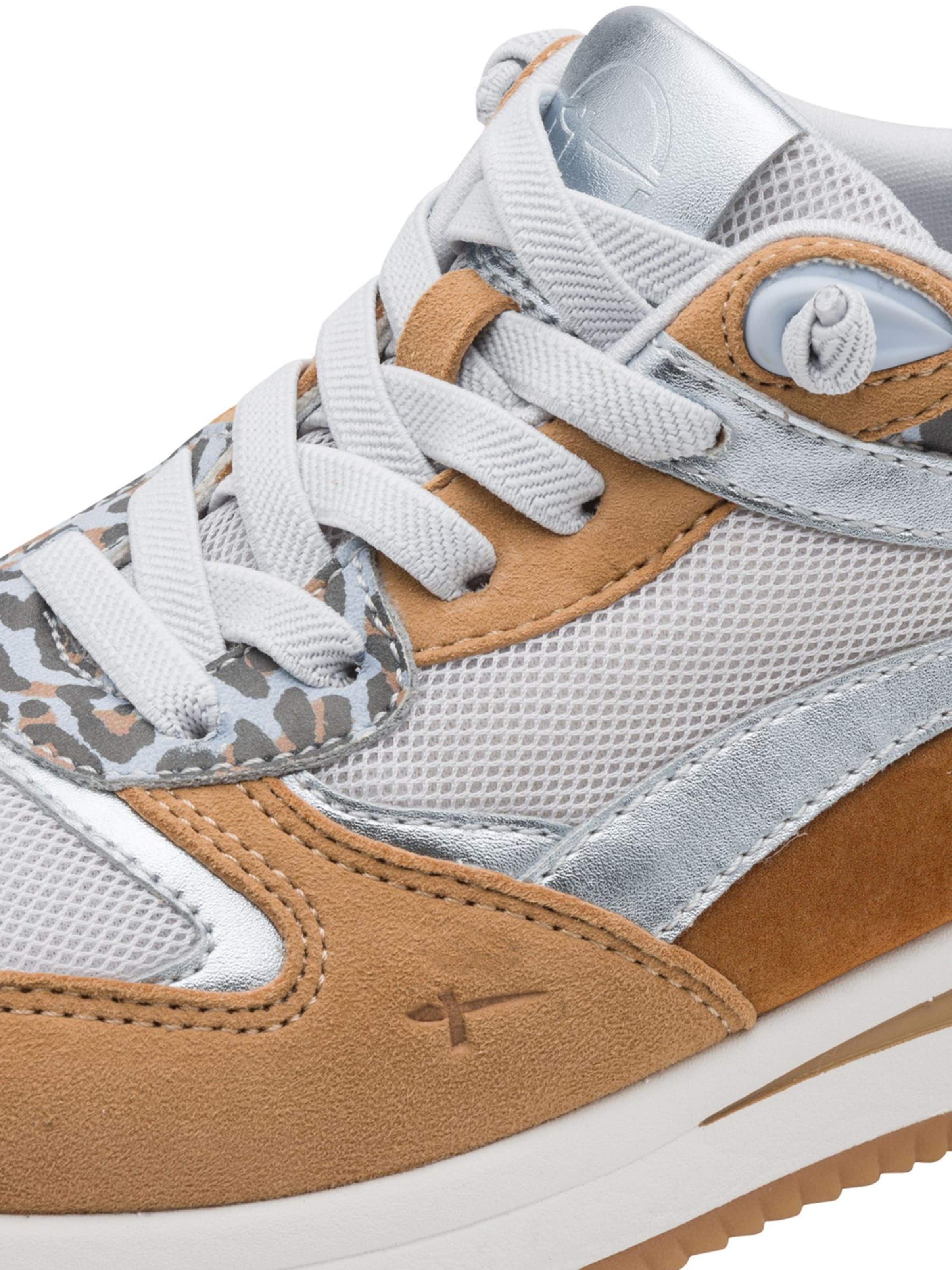 Tamaris Platform trainers in Brown