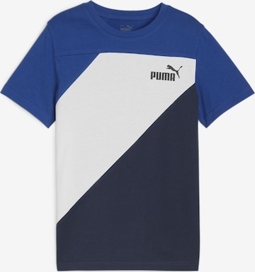 PUMA Shirt ' Power' in Blauw: voorkant