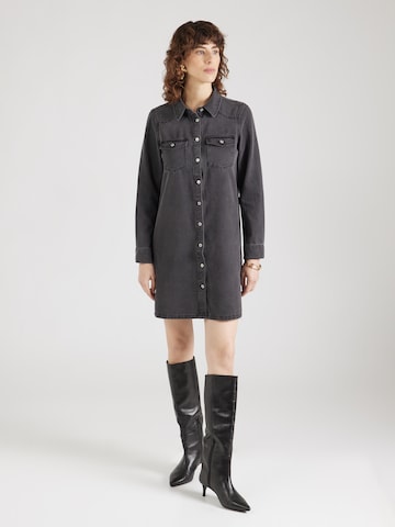 Abito camicia 'ONLLISA' di ONLY in nero: frontale