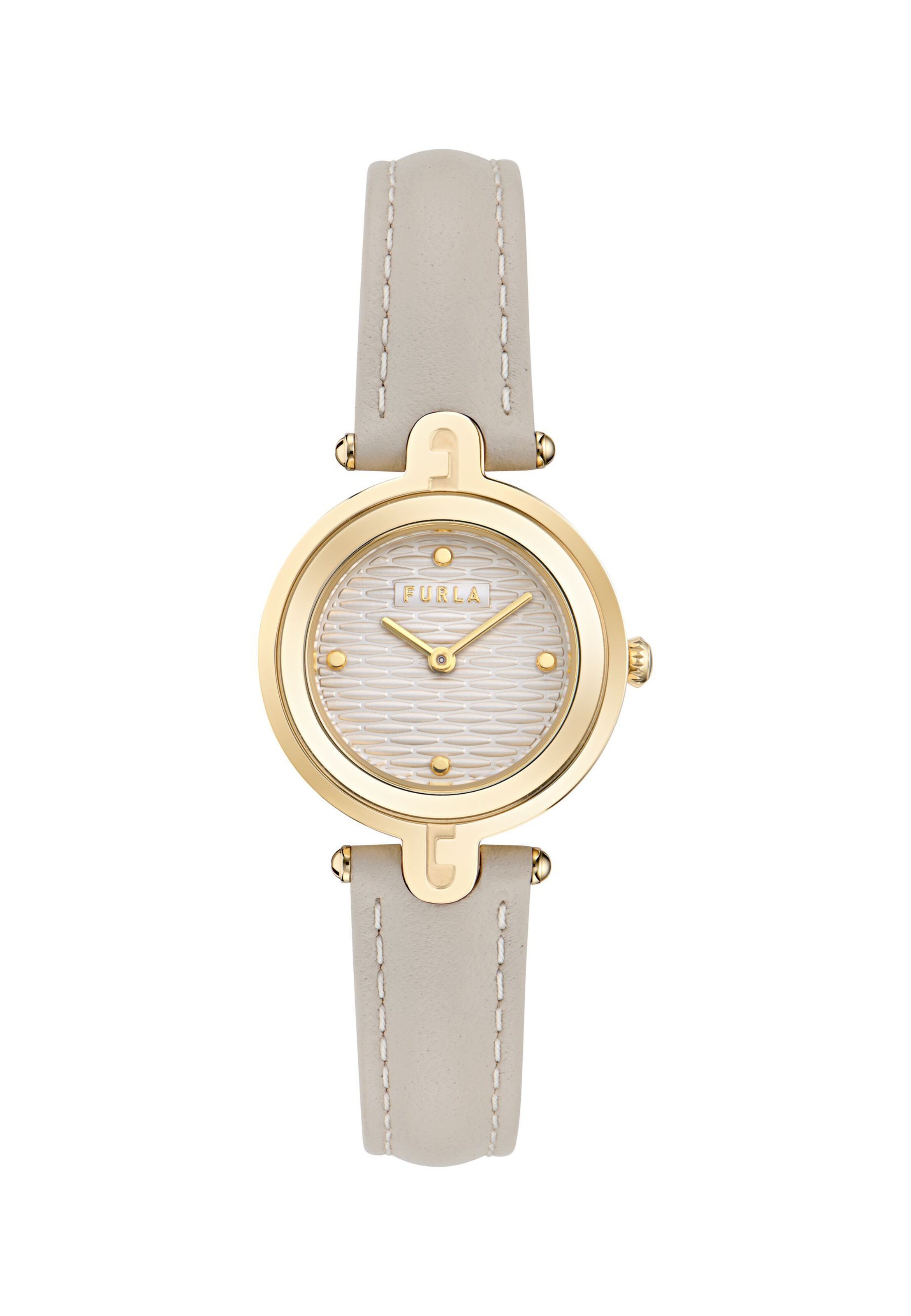 FURLA Analoguhr 'Arch-Bar' in Silber: Vorderseite