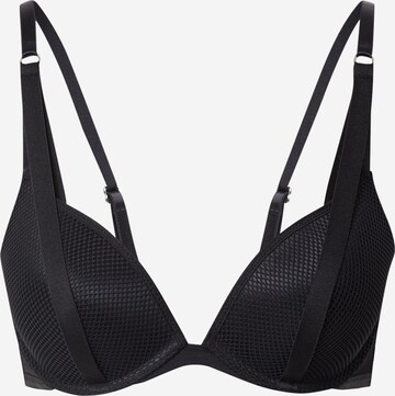 Hunkemöller - Push-up Sujetador 'Raffaela' en negro: frente