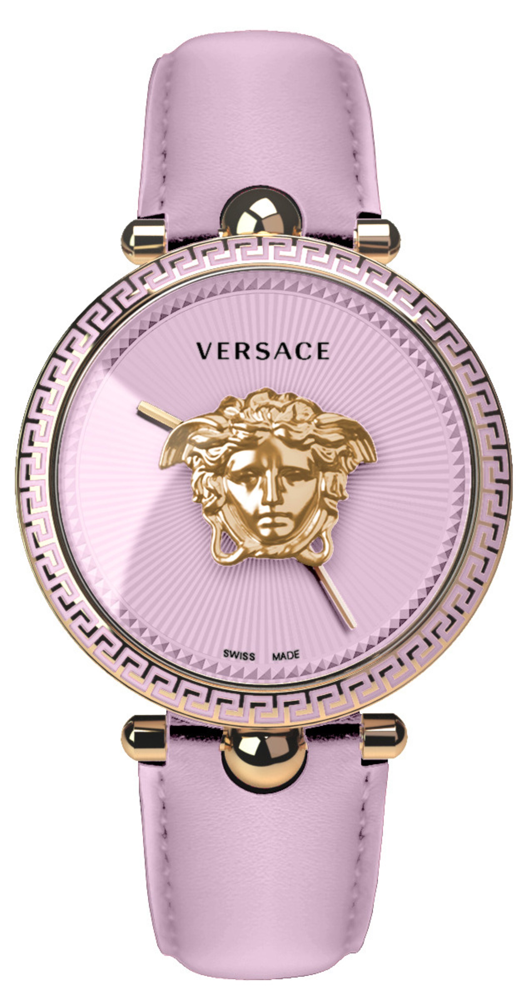 VERSACE Uhr in Pink: Vorderseite
