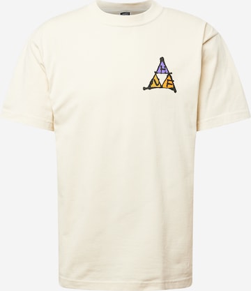 T-Shirt 'NO-FI' HUF en beige : devant