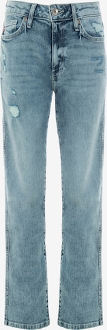 BIG STAR Slimfit Jeans 'MYRRA' in Blauw: voorkant