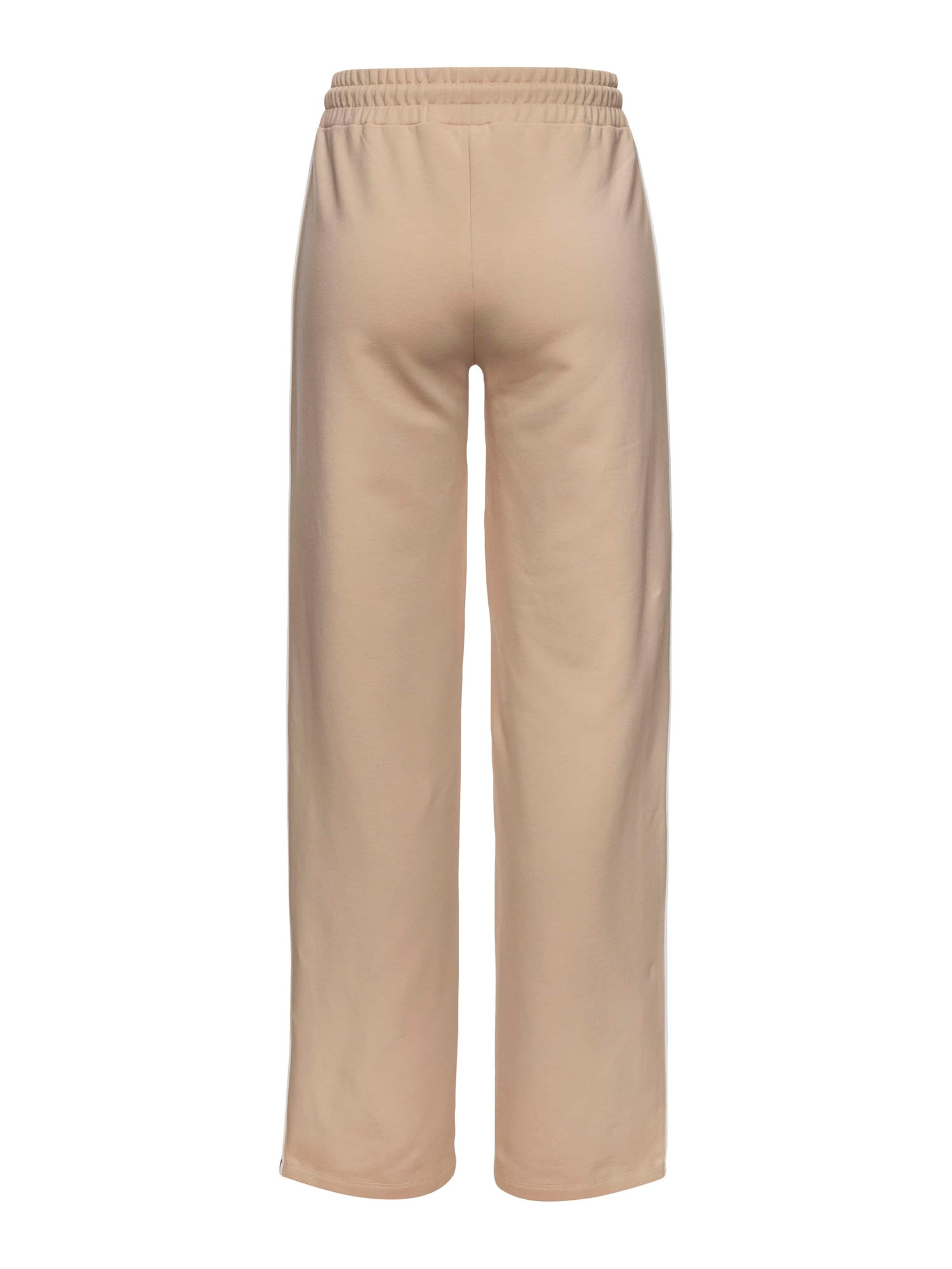 s.Oliver Flared Bukser i beige: tilbage