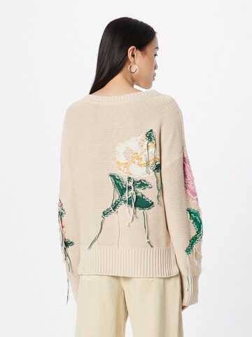 Twinset Sweater 'MAGLIA' in Beige