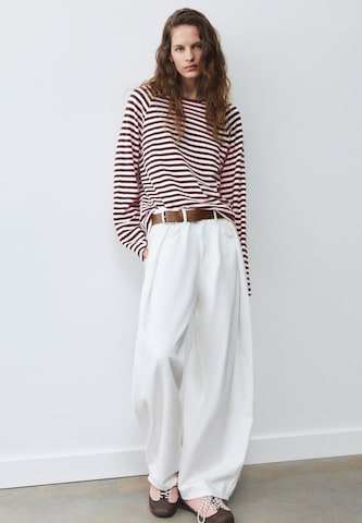 Pull&Bear Majica | rdeča barva
