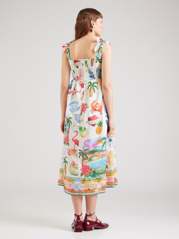 Robe d’été Frogbox en mélange de couleurs