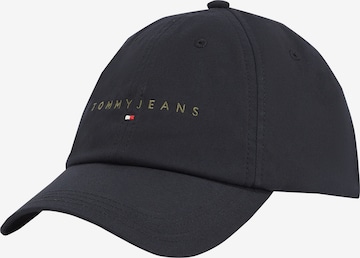 Casquette Tommy Jeans en noir : devant