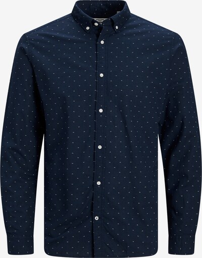 JACK & JONES Hemd in dunkelblau / weiß, Produktansicht