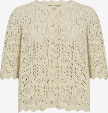 Soyaconcept Neuletakki värissä beige: etupuoli