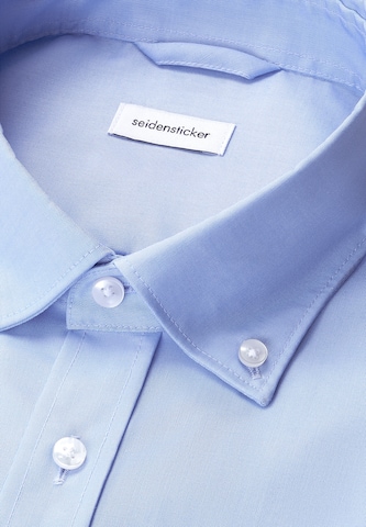 SEIDENSTICKER Regular fit Business Shirt in Blue