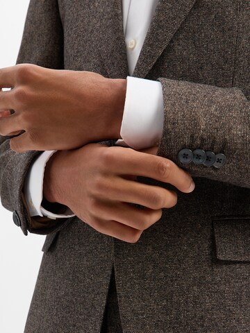 BOSS Regular fit Business blazer in Brown