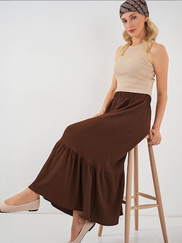 Gonna di Bigdart in marrone