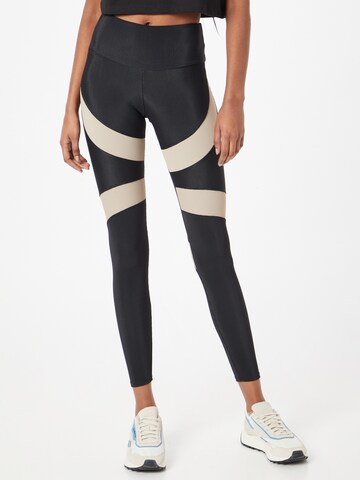 Skinny Pantalon de sport 'Cadence' Onzie en noir : devant