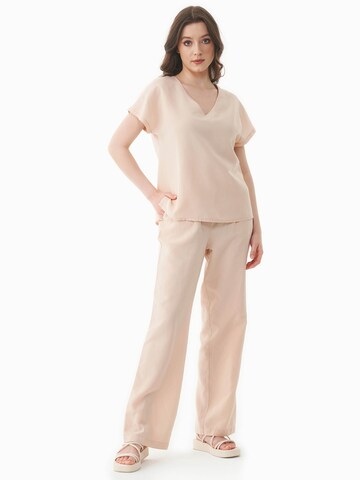 Organication Blouse in Beige