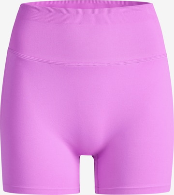 Fabletics Regular Shorts `SEAMLESS SCRUNCH SHORT 4"` in Pink: Vorderseite