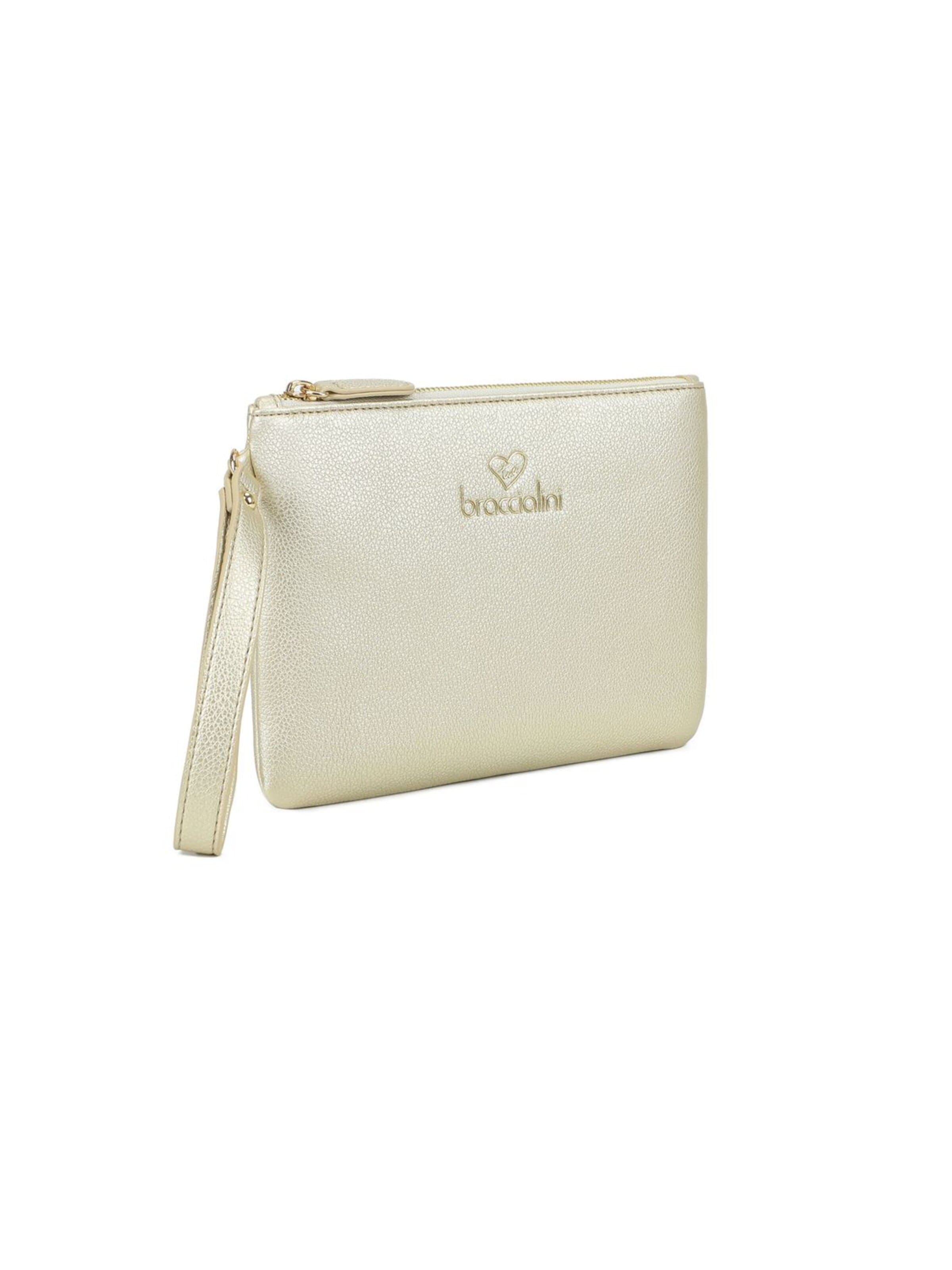 Braccialini Pouch 'Milly' in Silver