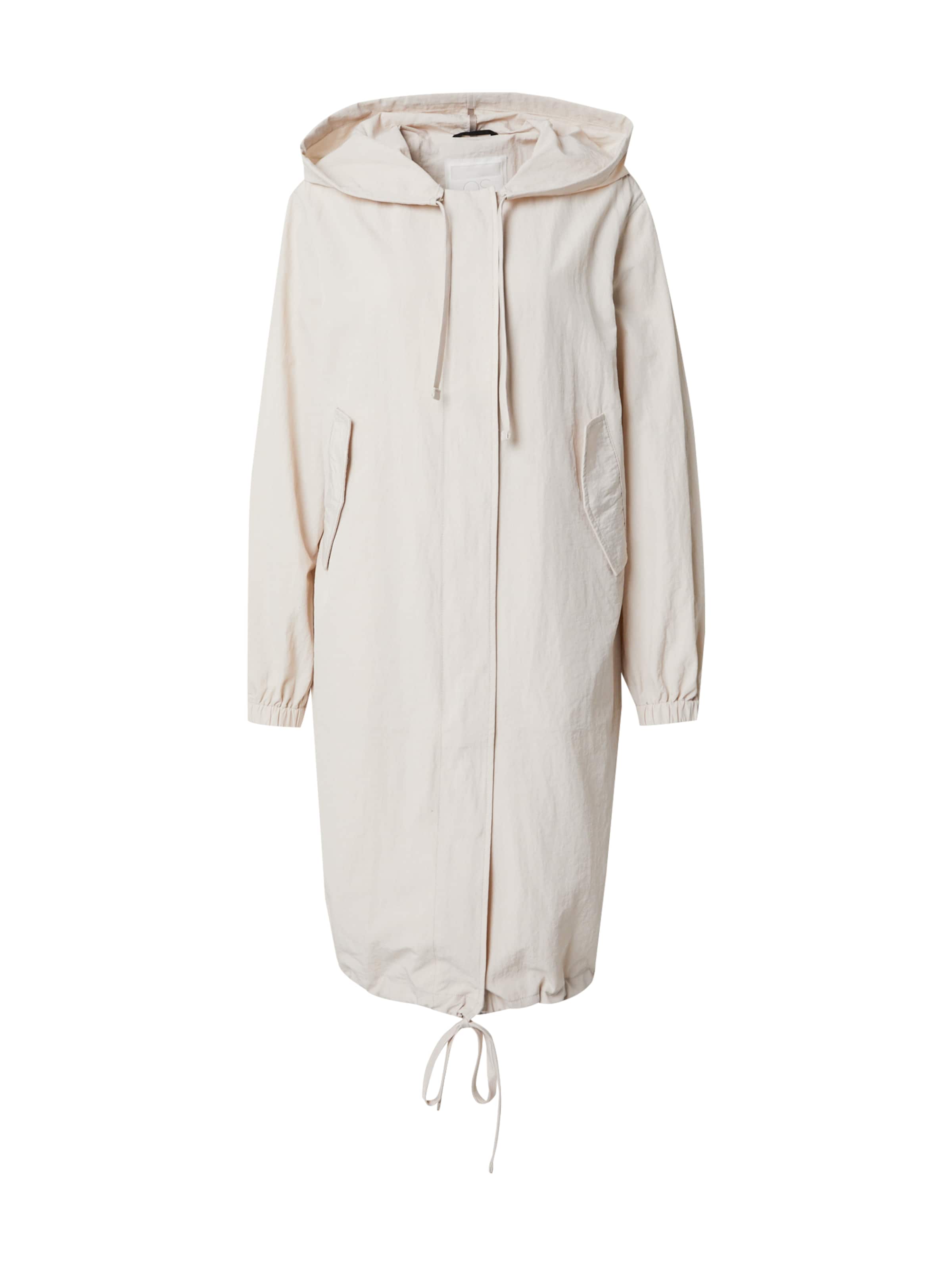 Manteau mi-saison QS en gris : devant