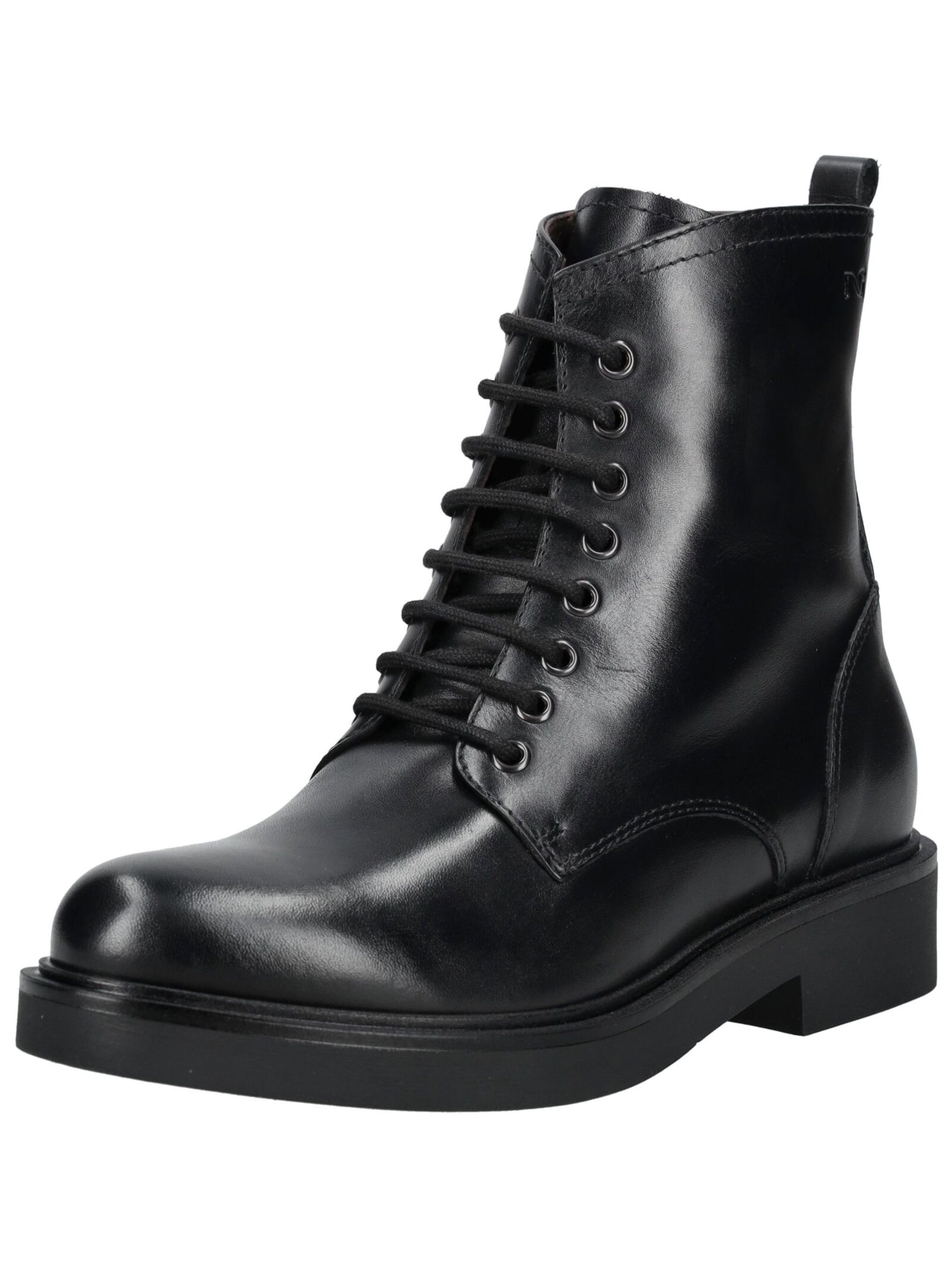 Nero Giardini Veterlaarsjes in Zwart: voorkant