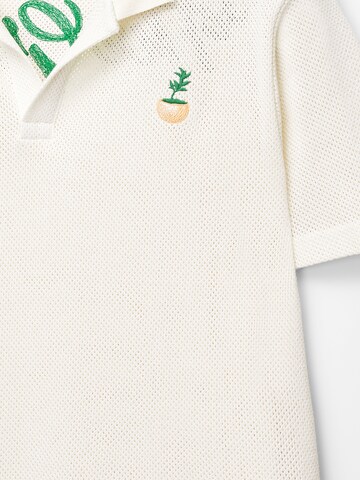 T-Shirt Pull&Bear en beige