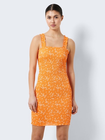 Noisy may Summer Dress in Orange: front