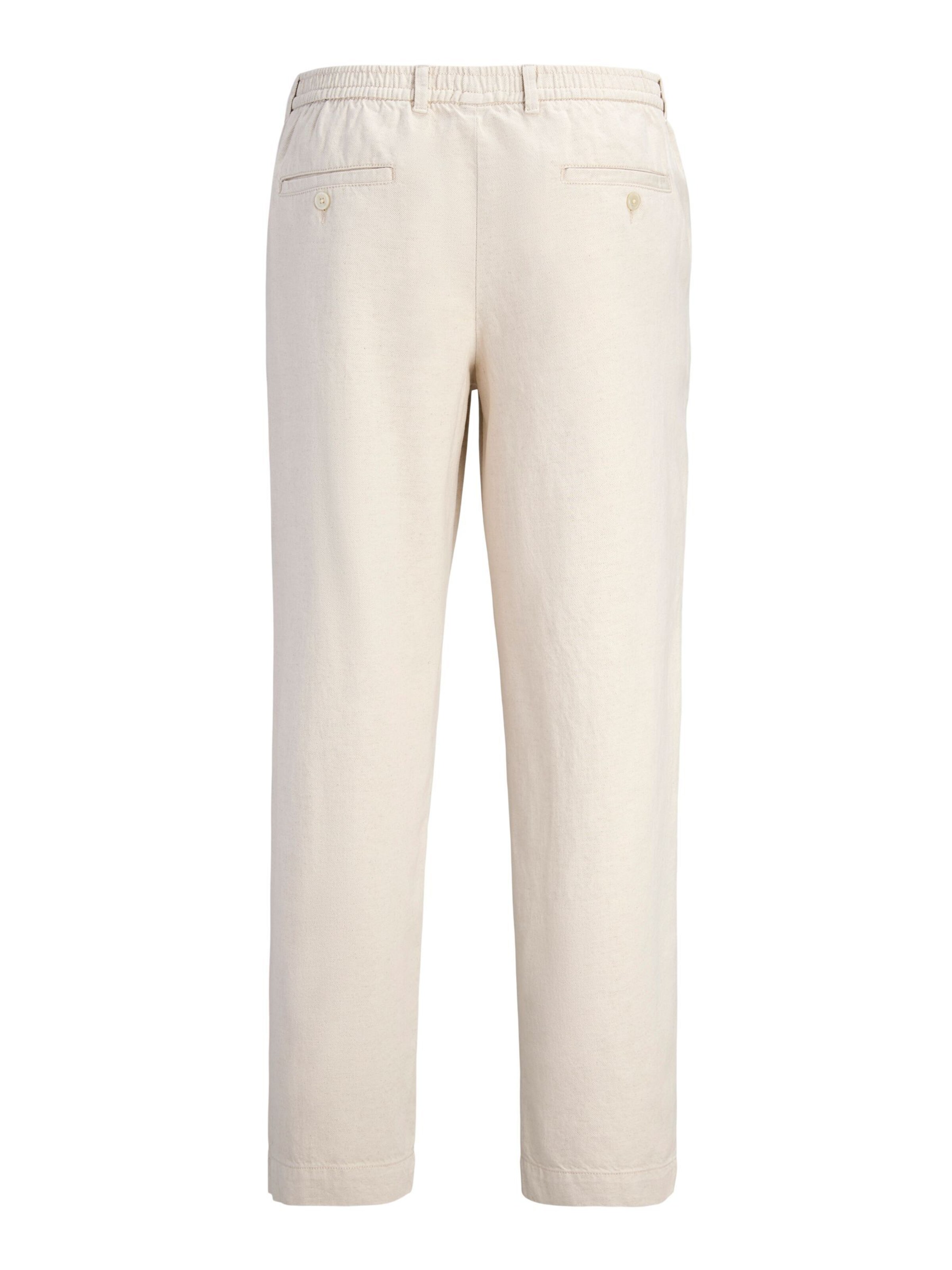 JACK & JONES Loosefit Jeans 'JJIKarl JJLawrence' in Beige