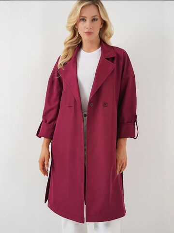 Cappotto di mezza stagione di Bigdart in rosso: frontale