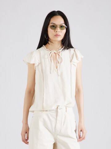 VERO MODA Blouse 'KATINKA' in Beige: front