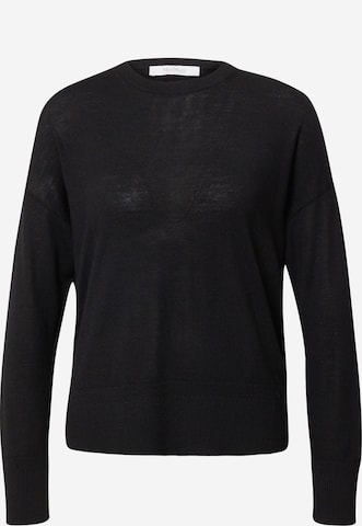 Max Mara Leisure Μπλούζα φούτερ σε μαύρο: μπροστά