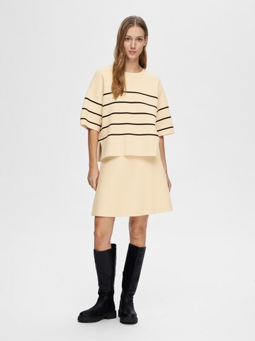 SELECTED FEMME Sweater in Beige