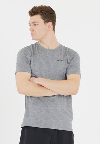 ENDURANCE Functioneel shirt 'Abdon' in Grijs: voorkant
