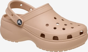 Crocs Clogs in Pink: front