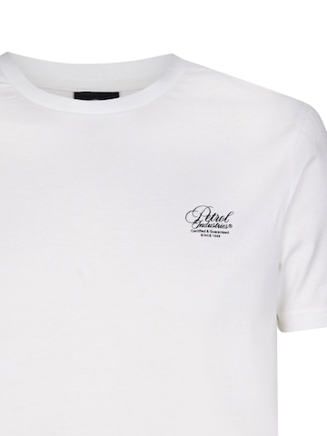 T-Shirt Petrol Industries en blanc
