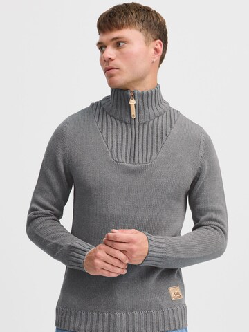 Pull-over 'Petro' !Solid en gris : devant