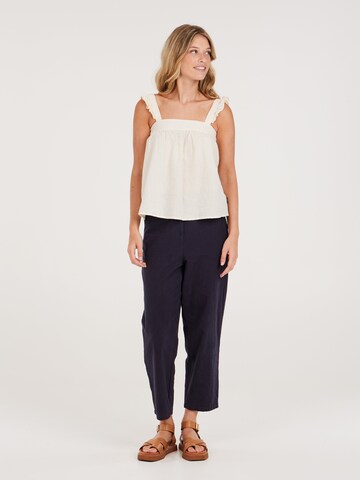 PROTEST Top 'PRTJINTE' in White