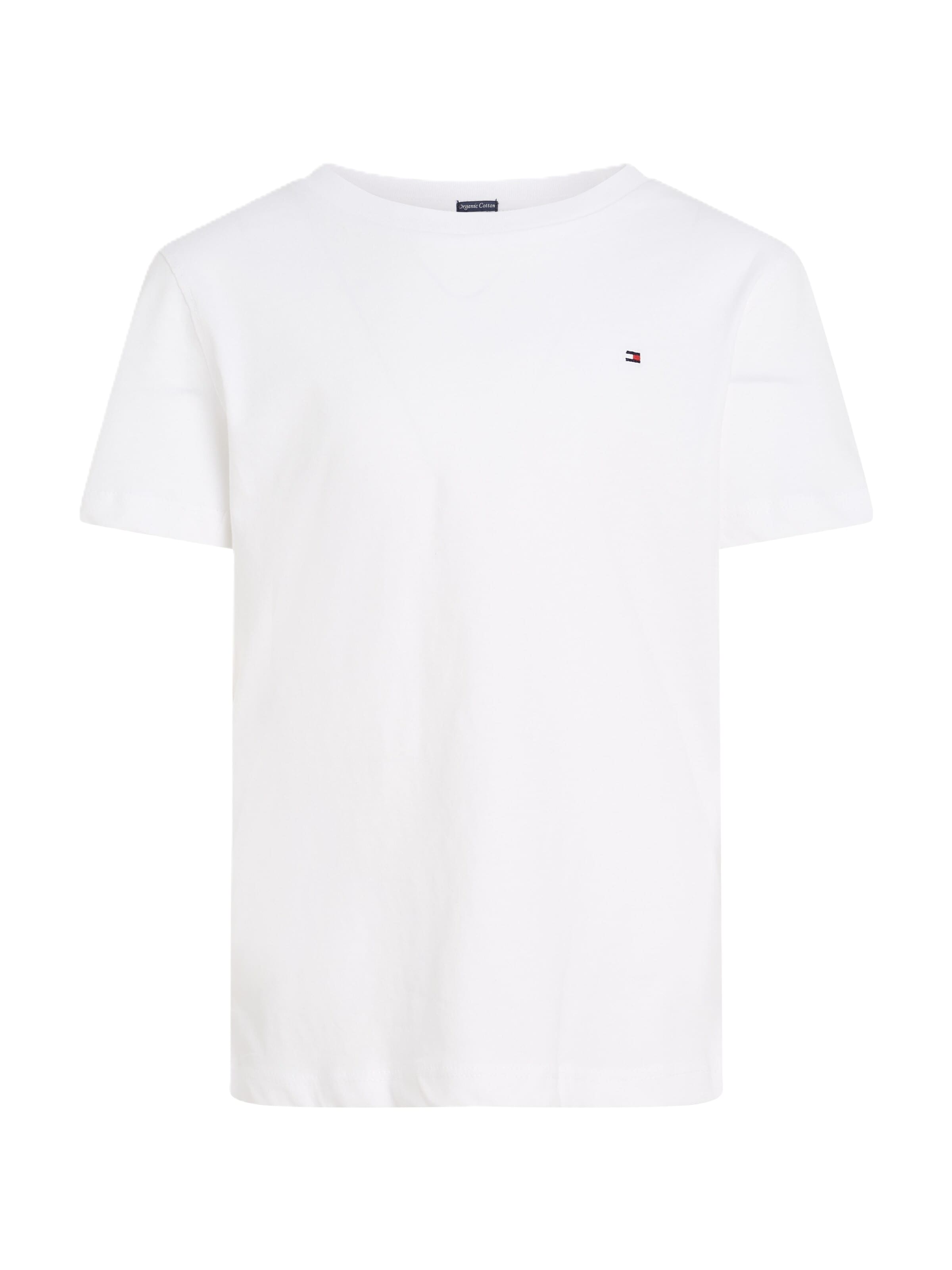 T-Shirt TOMMY HILFIGER en blanc : devant
