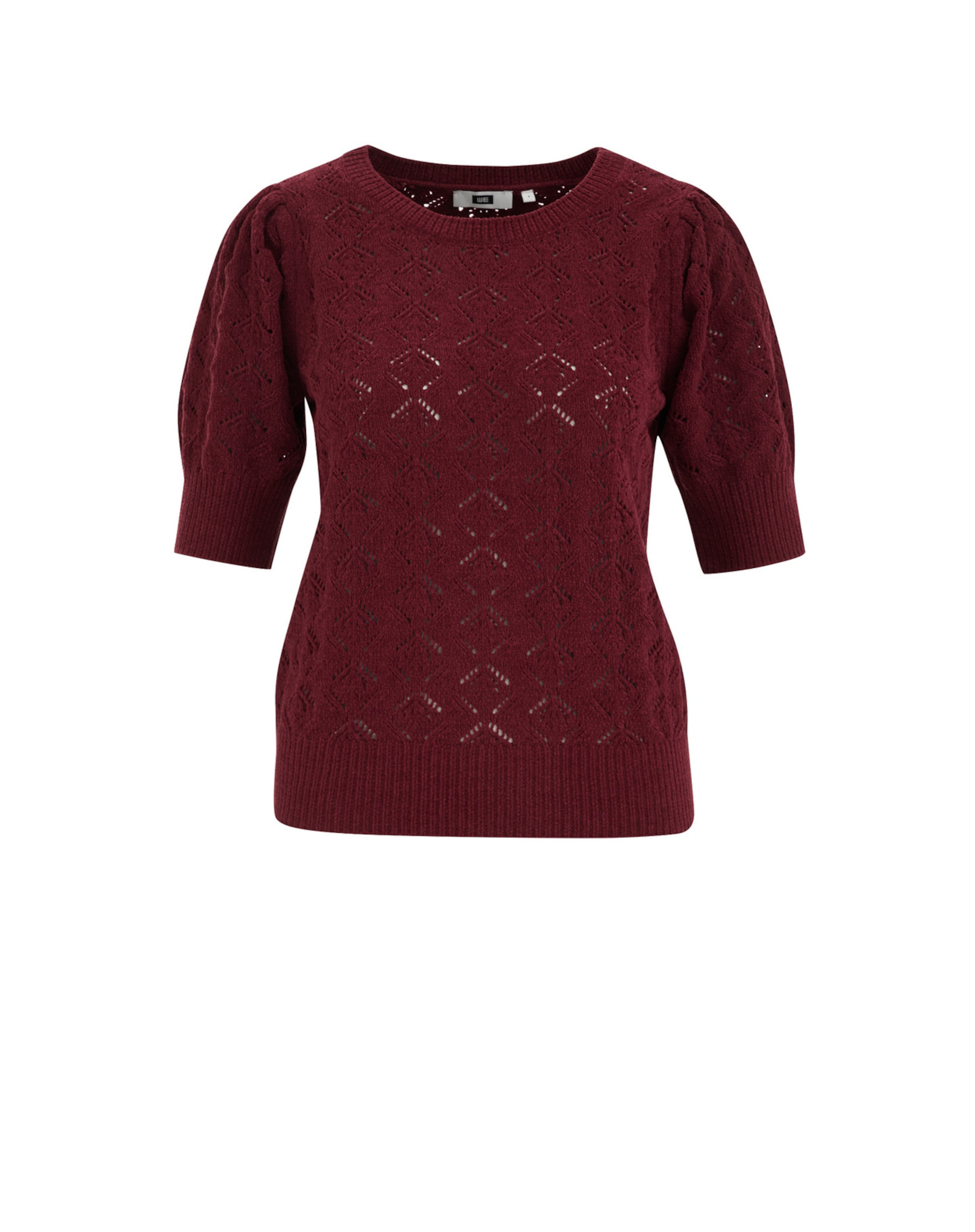 WE Fashion Sweater in Red: front