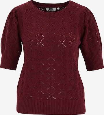 raudona WE Fashion Megztinis: priekis