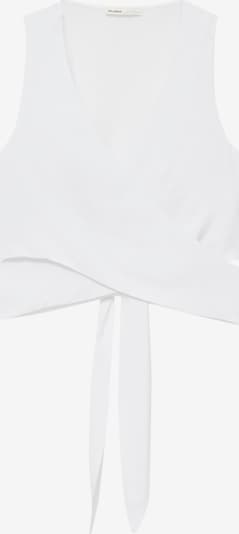 Pull&Bear Top in de kleur Wit, Productweergave