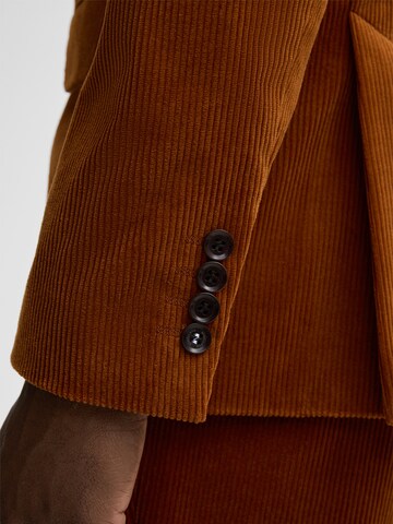 STRELLSON Slim fit Business blazer 'Ashton' in Brown