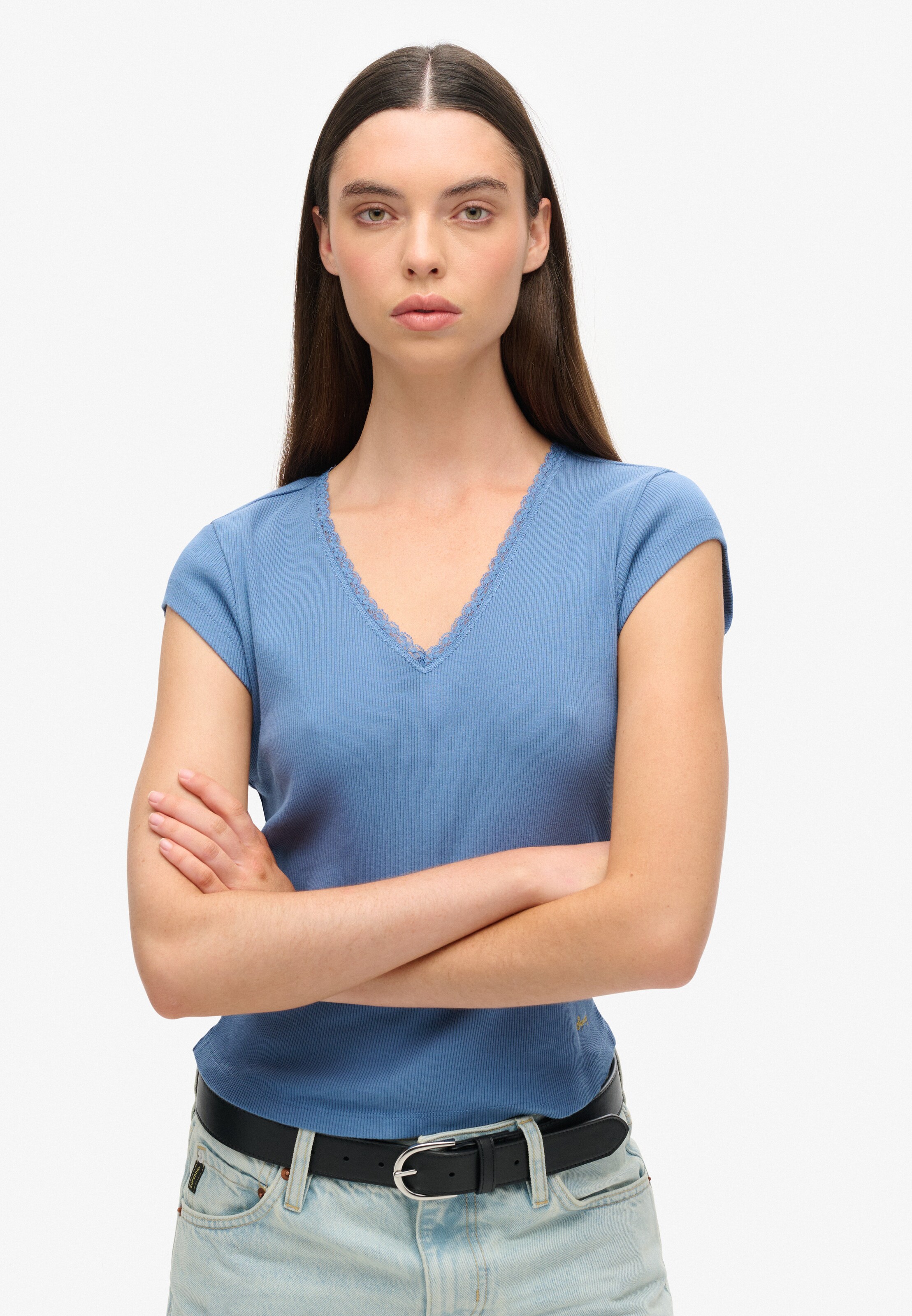 T-shirt Superdry en bleu