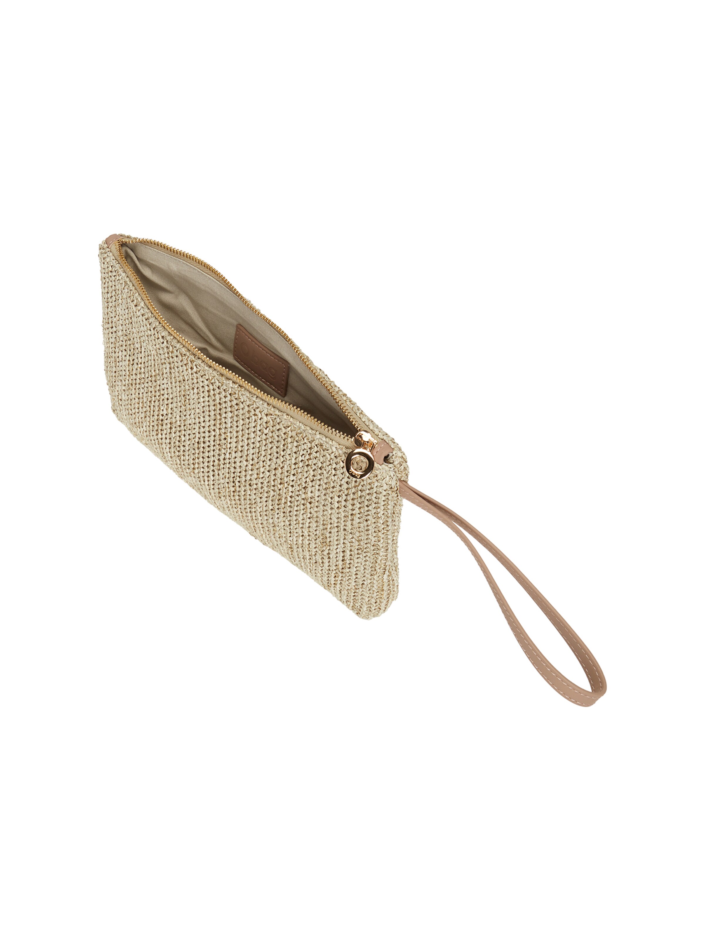 O bag Handbag in Beige