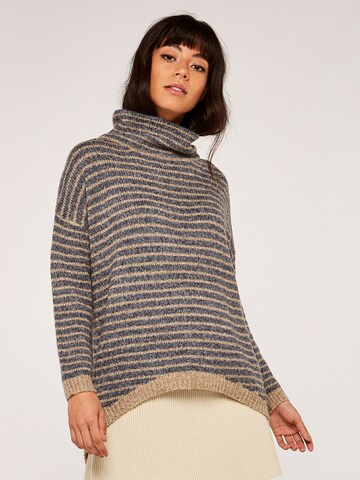 Pull-over oversize Apricot en beige : devant